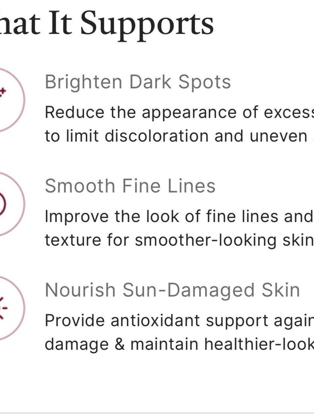 Muse Peach-Toned Vitamin C Serum for Brightening & Texture - Picture 2 of 3